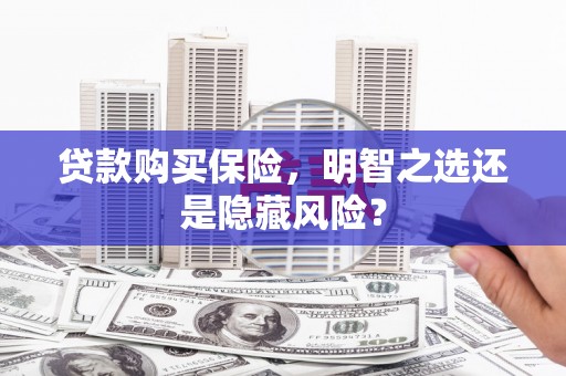 榕城贷款购买保险，明智之选还是隐藏风险？