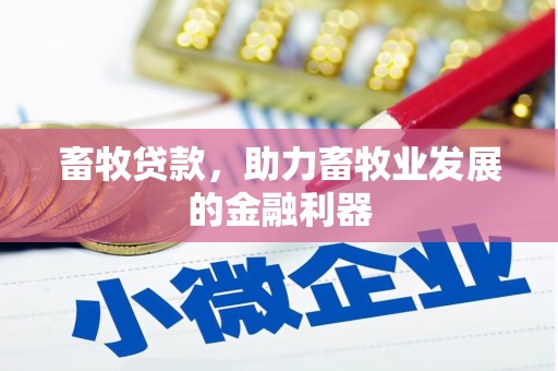 榕城畜牧贷款，助力畜牧业发展的金融利器