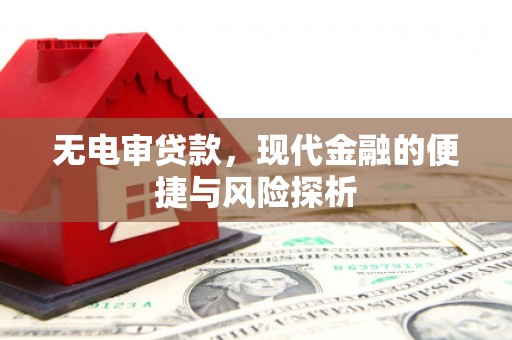 榕城无电审贷款，现代金融的便捷与风险探析