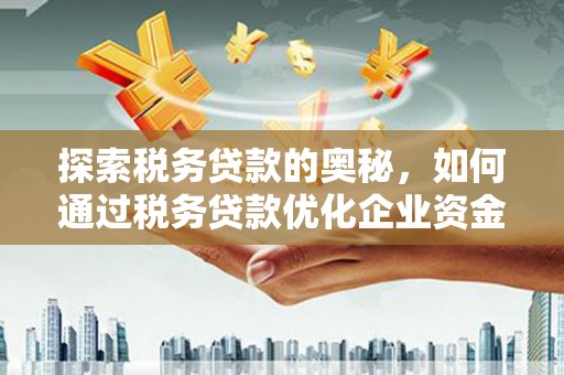 榕城探索税务贷款的奥秘，如何通过税务贷款优化企业资金流
