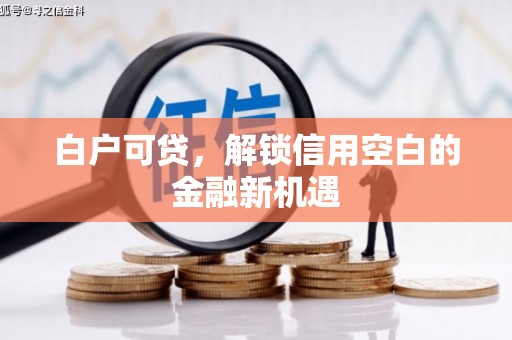 榕城白户可贷，解锁信用空白的金融新机遇