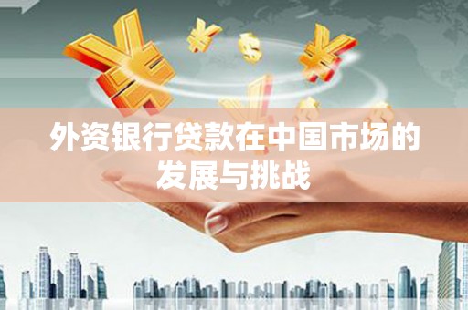 榕城外资银行贷款在中国市场的发展与挑战