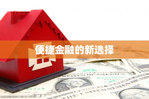 榕城便捷金融的新选择