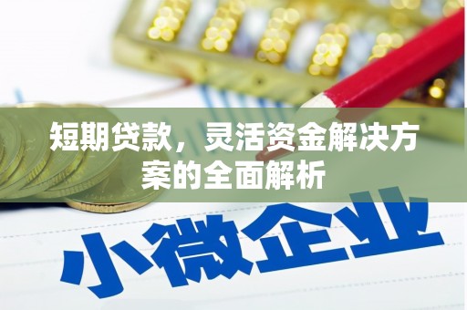 榕城短期贷款，灵活资金解决方案的全面解析