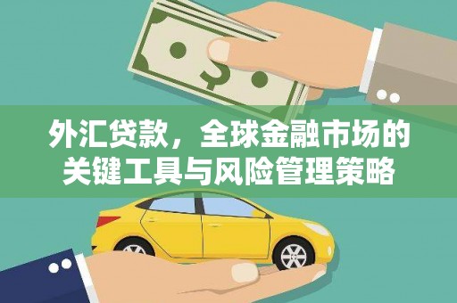 榕城外汇贷款，全球金融市场的关键工具与风险管理策略