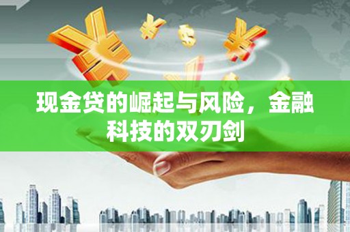 榕城现金贷的崛起与风险，金融科技的双刃剑