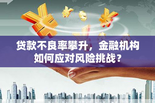 榕城贷款不良率攀升，金融机构如何应对风险挑战？
