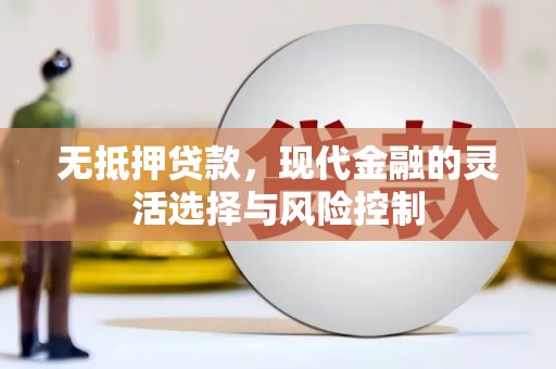榕城无抵押贷款，现代金融的灵活选择与风险控制