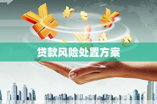 榕城贷款风险处置方案