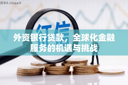 榕城外资银行贷款，全球化金融服务的机遇与挑战