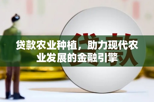 榕城贷款农业种植，助力现代农业发展的金融引擎