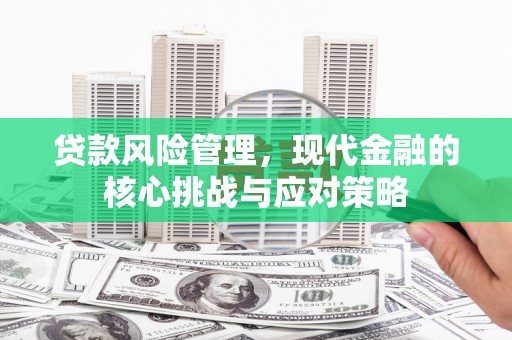 榕城贷款风险管理，现代金融的核心挑战与应对策略
