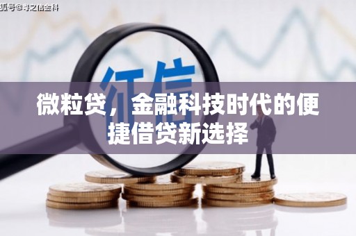 榕城微粒贷，金融科技时代的便捷借贷新选择