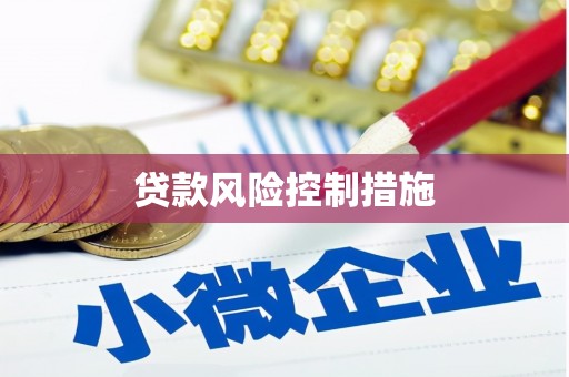 榕城贷款风险控制措施
